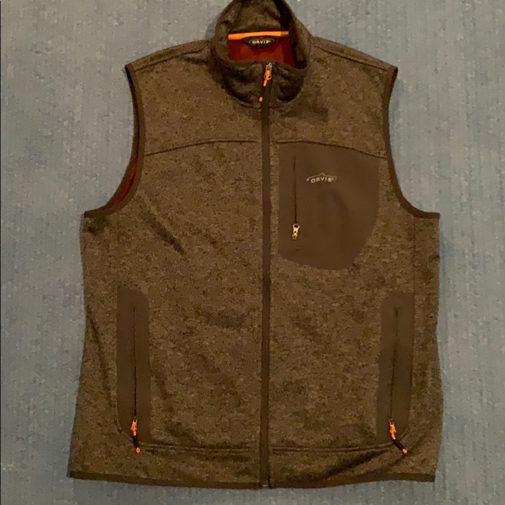 Gray Orvis Vest